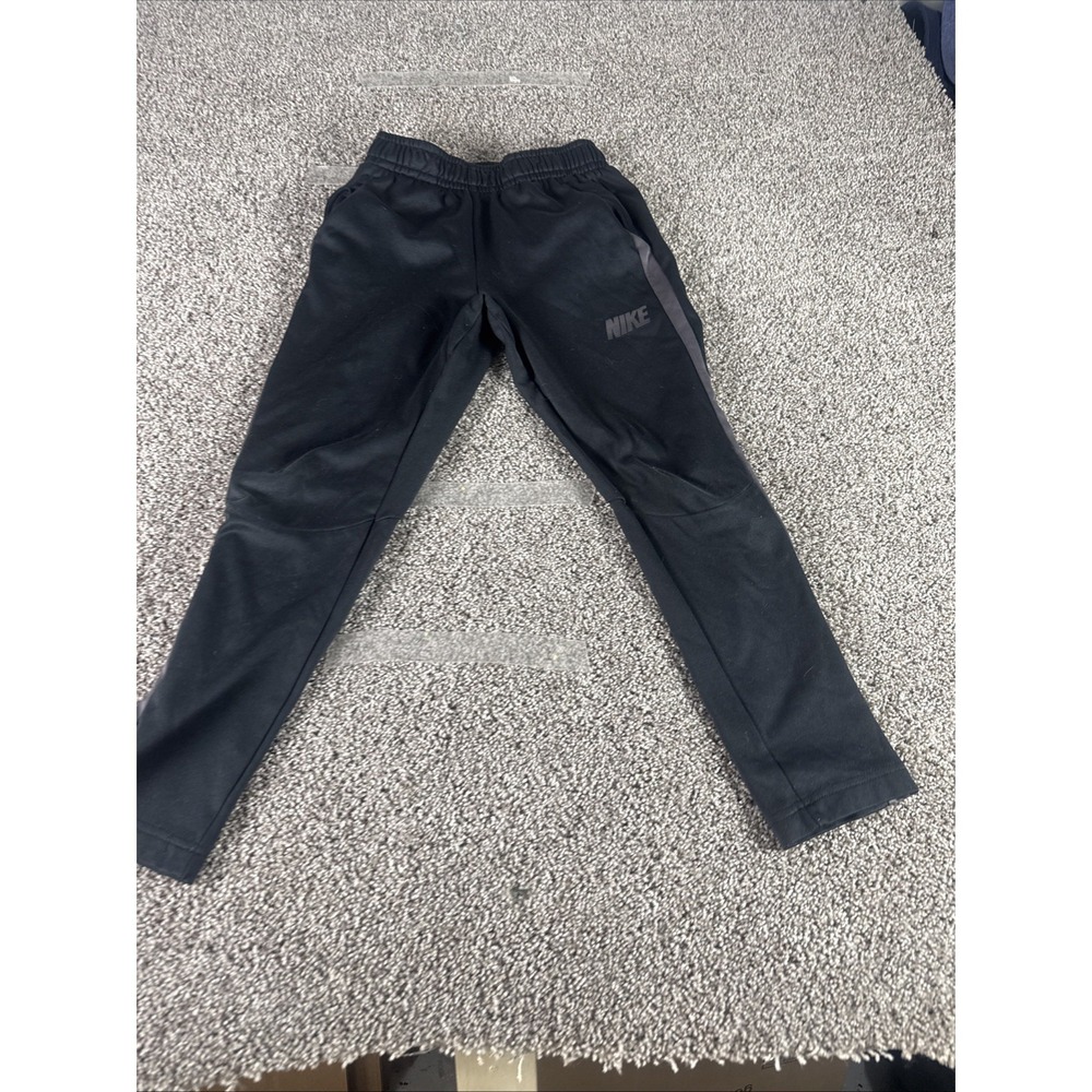 Nike Dri-Fit Boy's (Size Medium) Black Jogger Pants Athletic Sweatpants Fitness